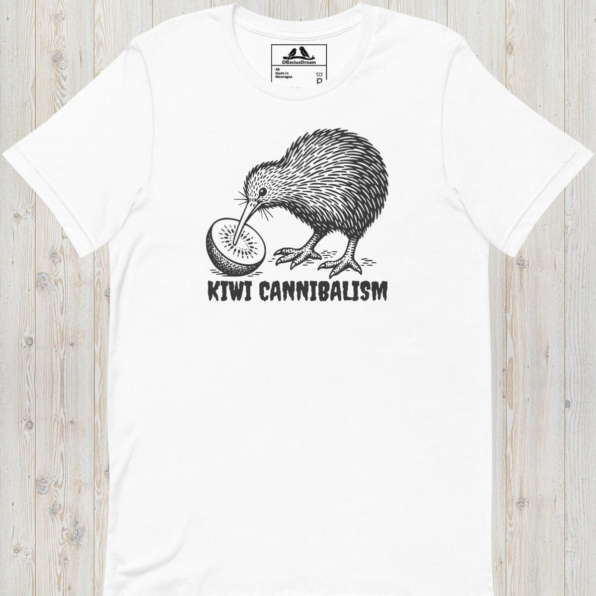 Kiwi Cannibalism Unisex t-shirt