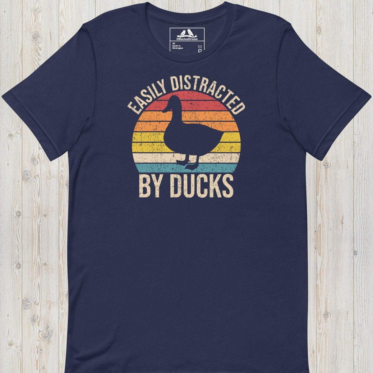 Easily Distracted By Ducks Unisex t-shirt