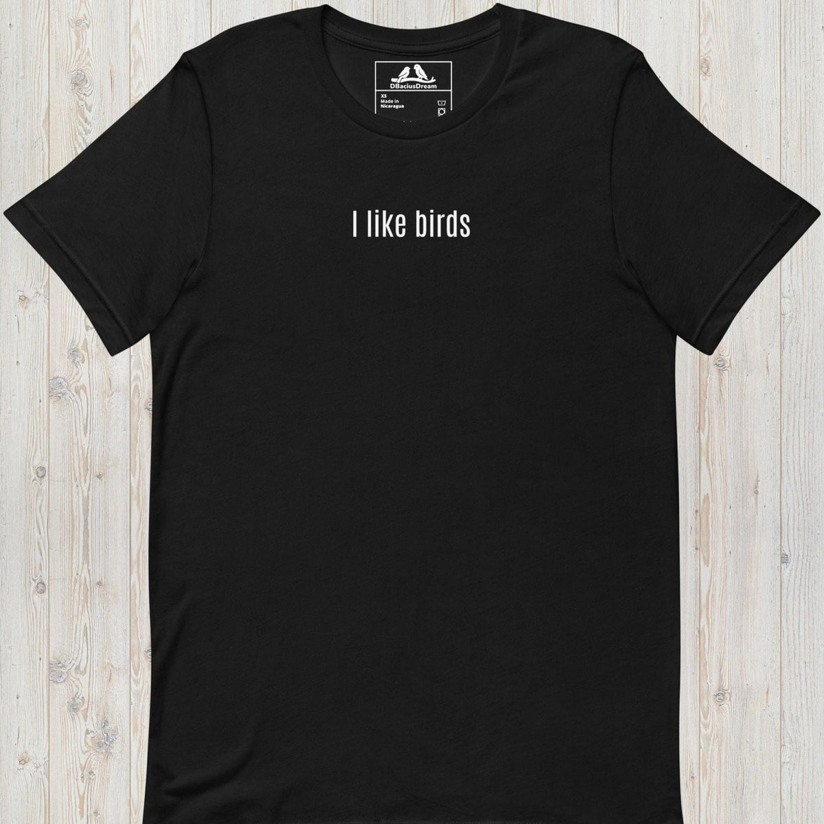 I Like Birds Unisex t-shirt