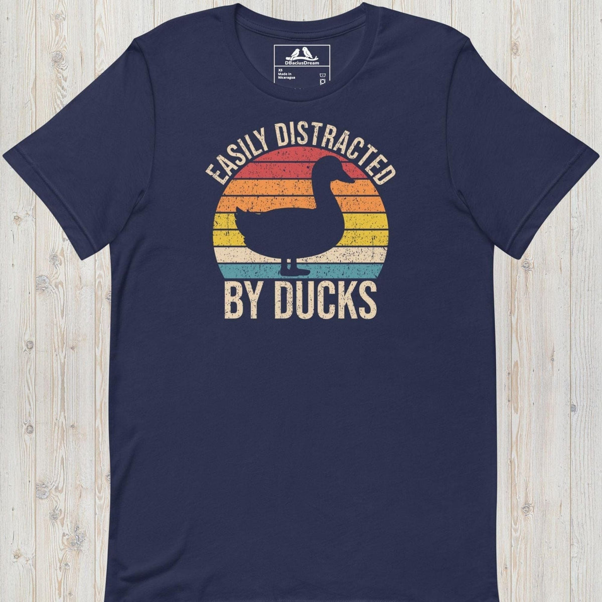 Easily Distracted By Ducks Unisex t-shirt