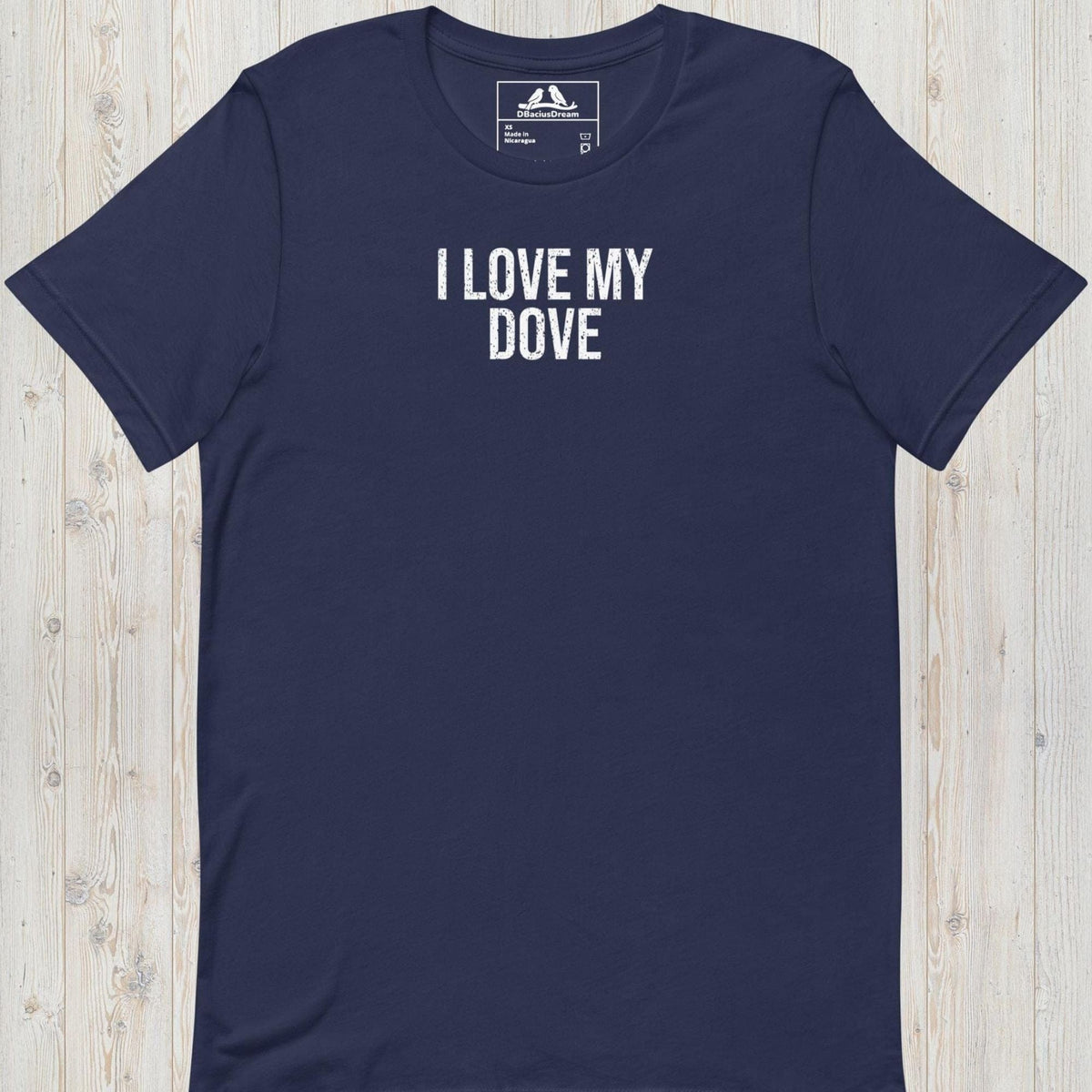 I Love My Dove Unisex t-shirt