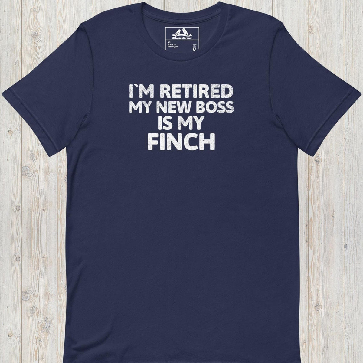 My New Boss Is My Finch Unisex t-shirt