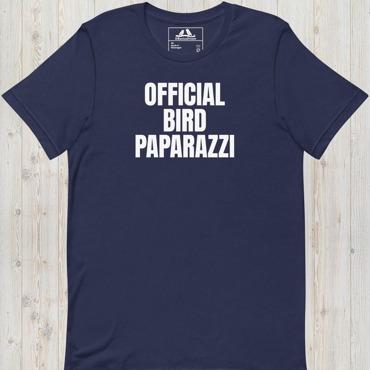 Official Bird Paparazzi Unisex t-shirt