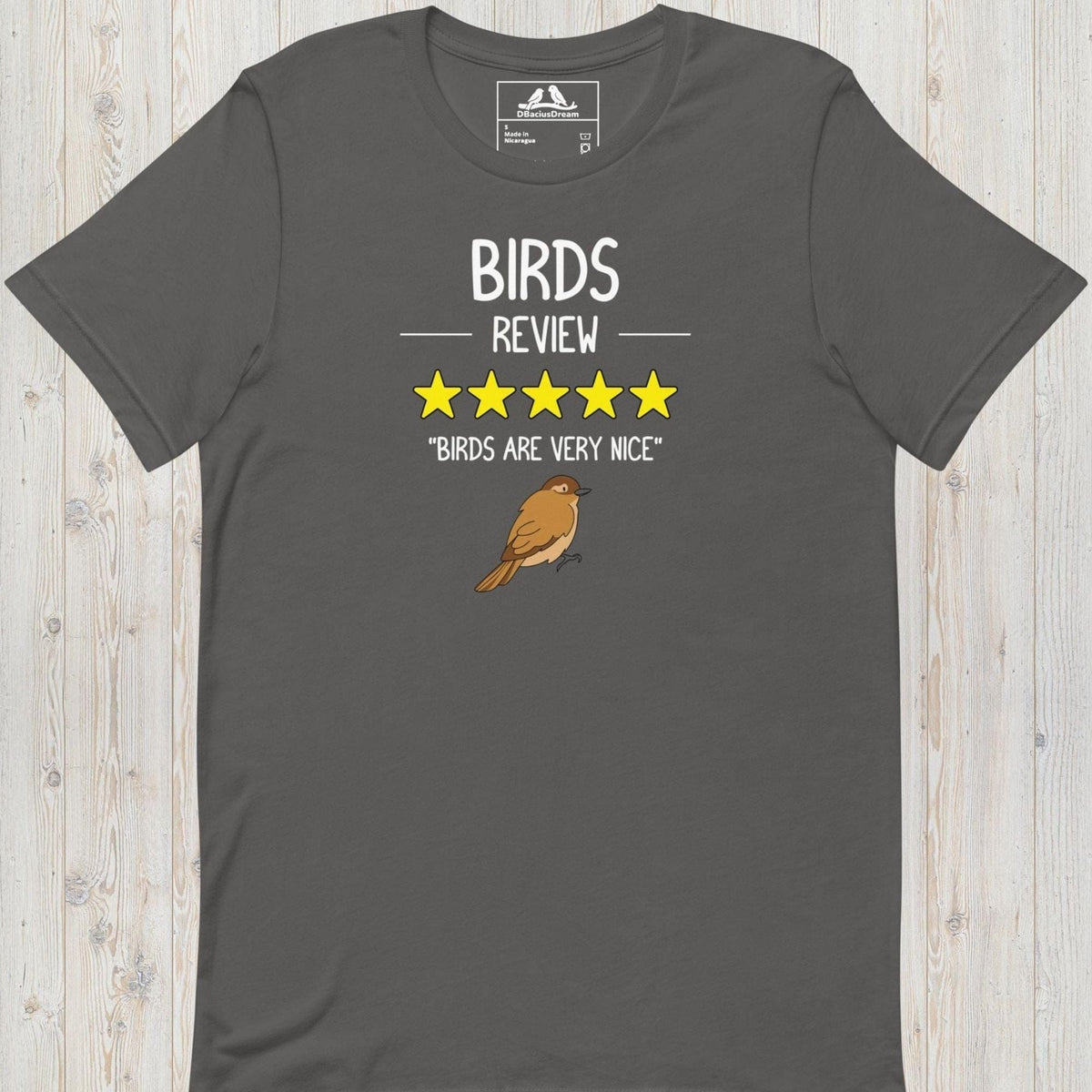 Bird Review Unisex t-shirt