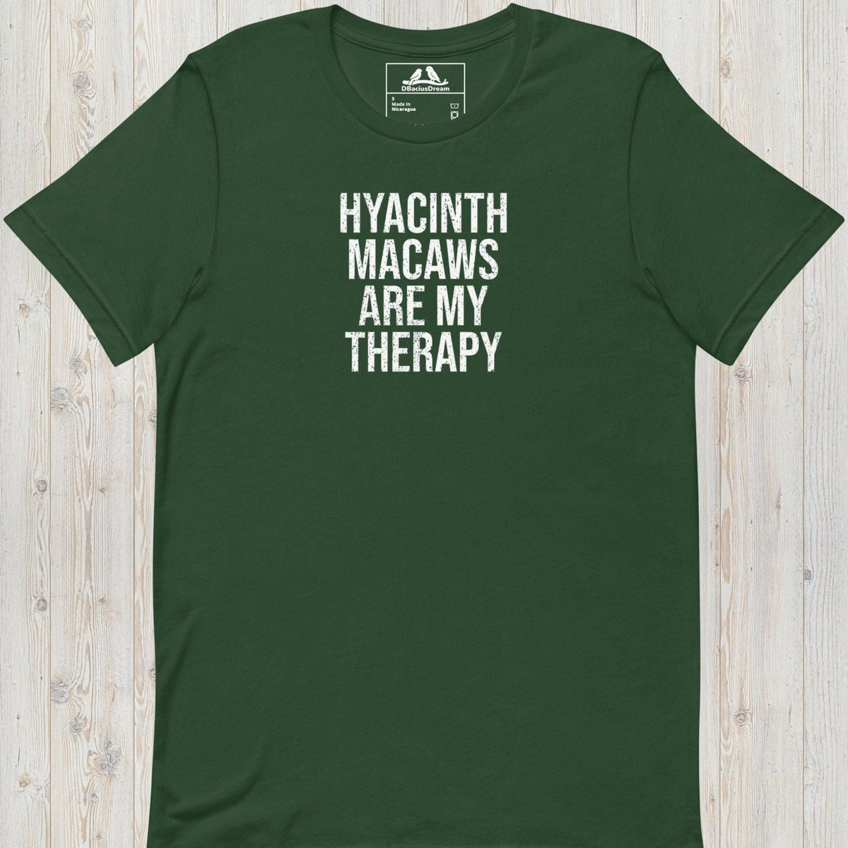 Hyacinth Macaws Are My Therapy Unisex t-shirt