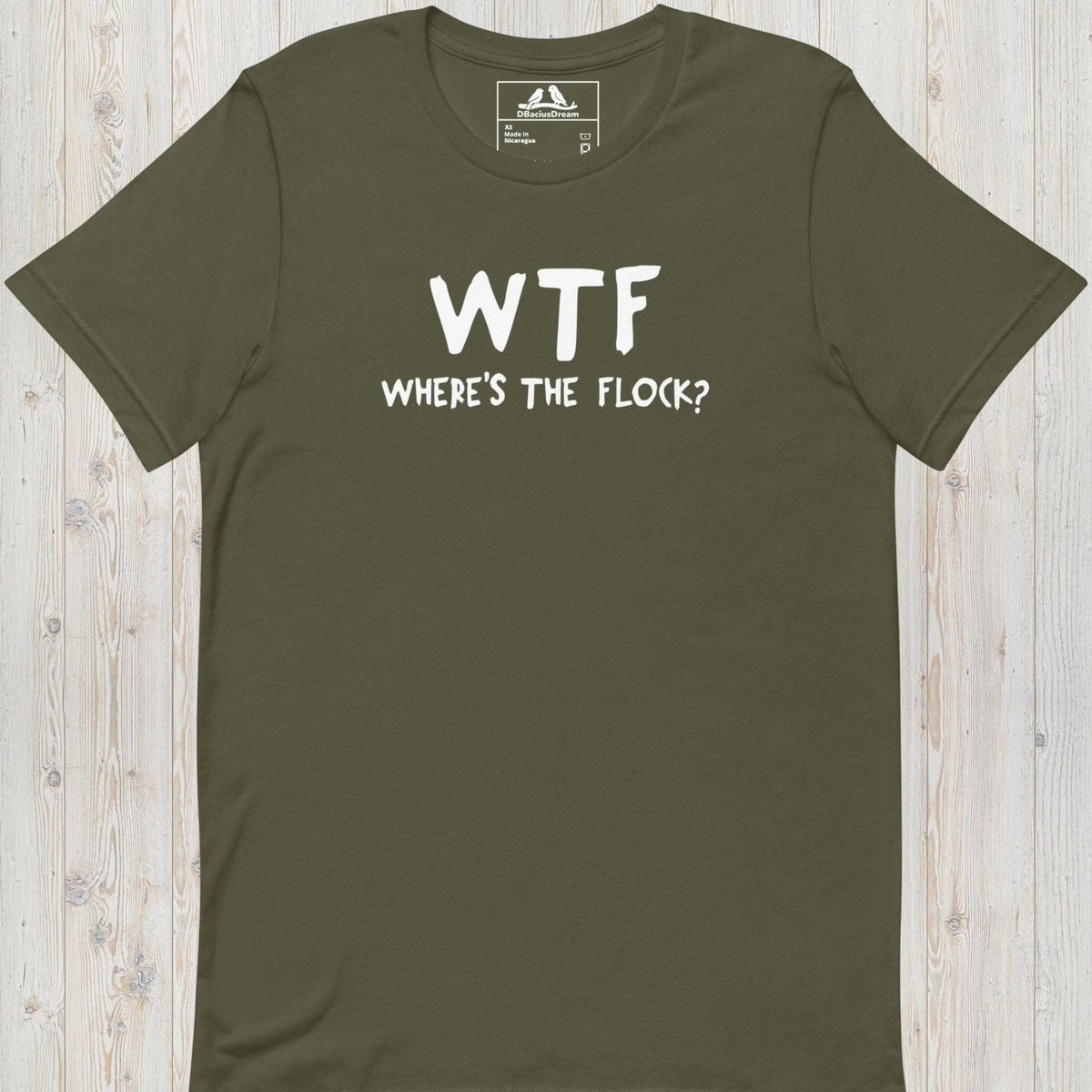 Where`s The Flock Unisex t-shirt