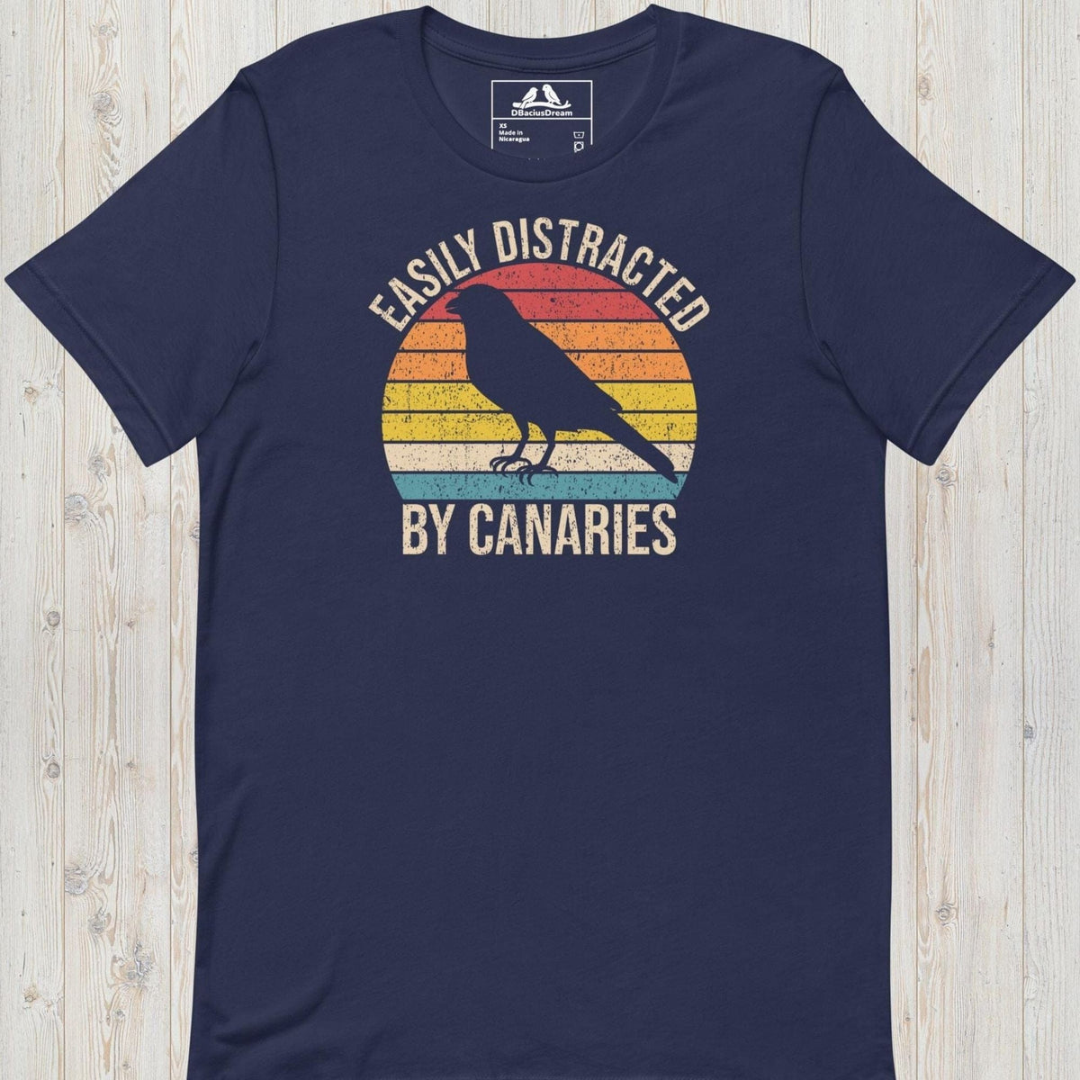 Easily Distracted By Canaries  Unisex t-shirt