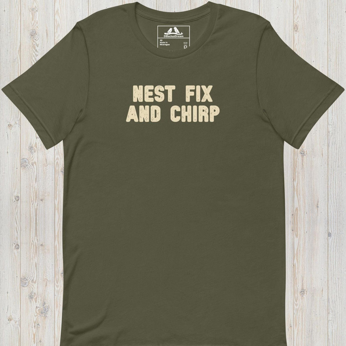 Nest Fix And Chirp Unisex t-shirt