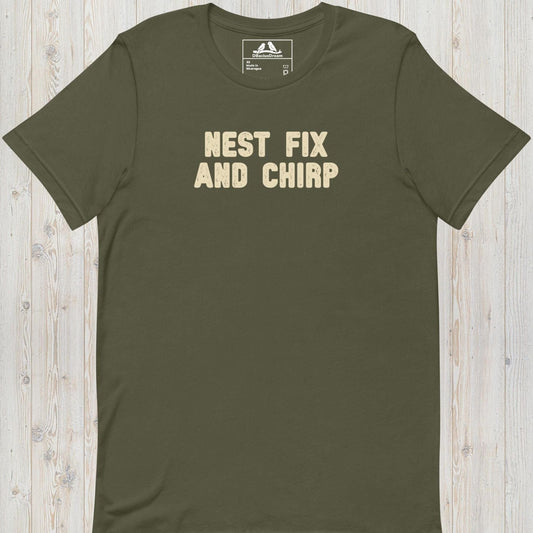 Nest Fix And Chirp Unisex t-shirt