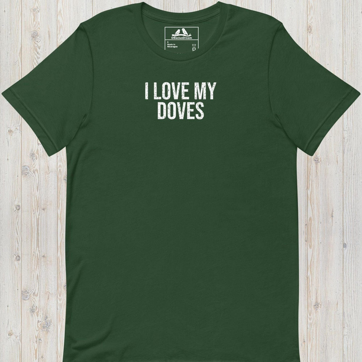 I Love My Doves Unisex t-shirt