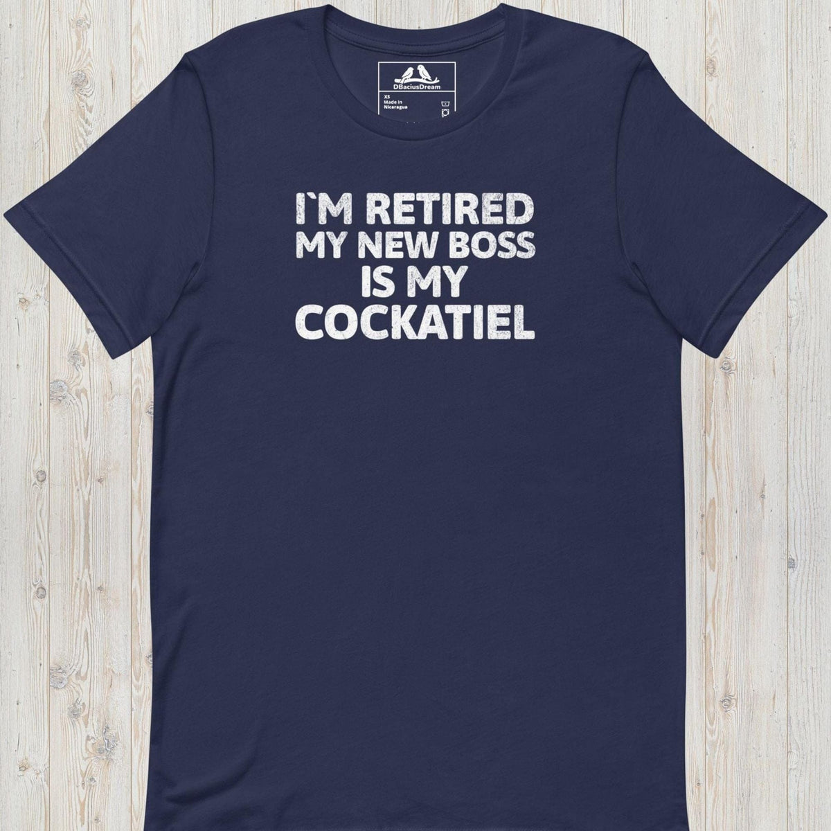 My New Boss Is My Cockatiel Unisex t-shirt