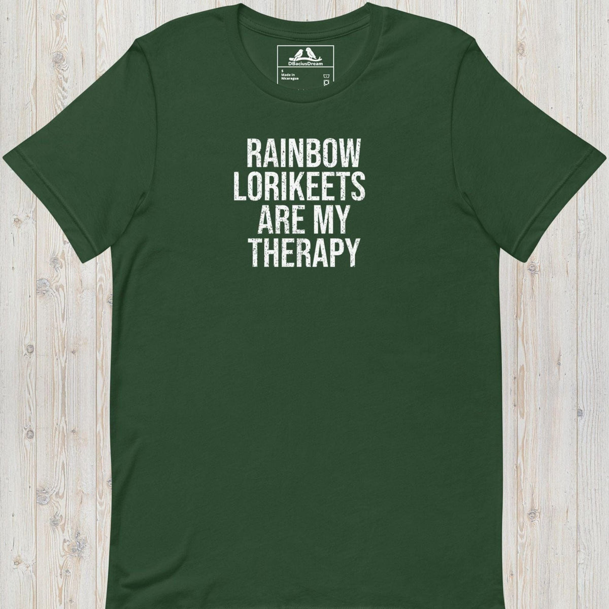 Rainbow Lorikeets Are My Therapy Unisex t-shirt