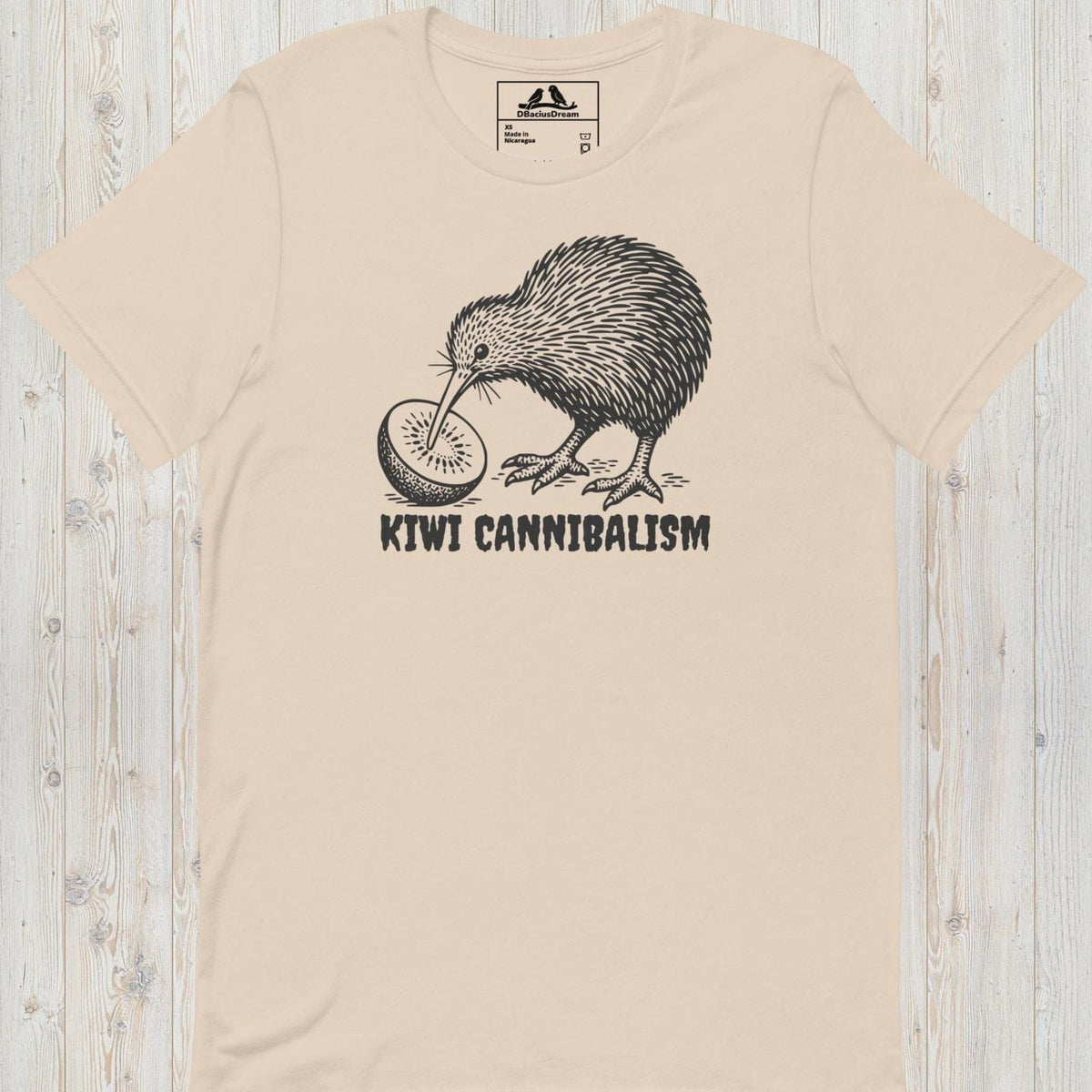 Kiwi Cannibalism Unisex t-shirt