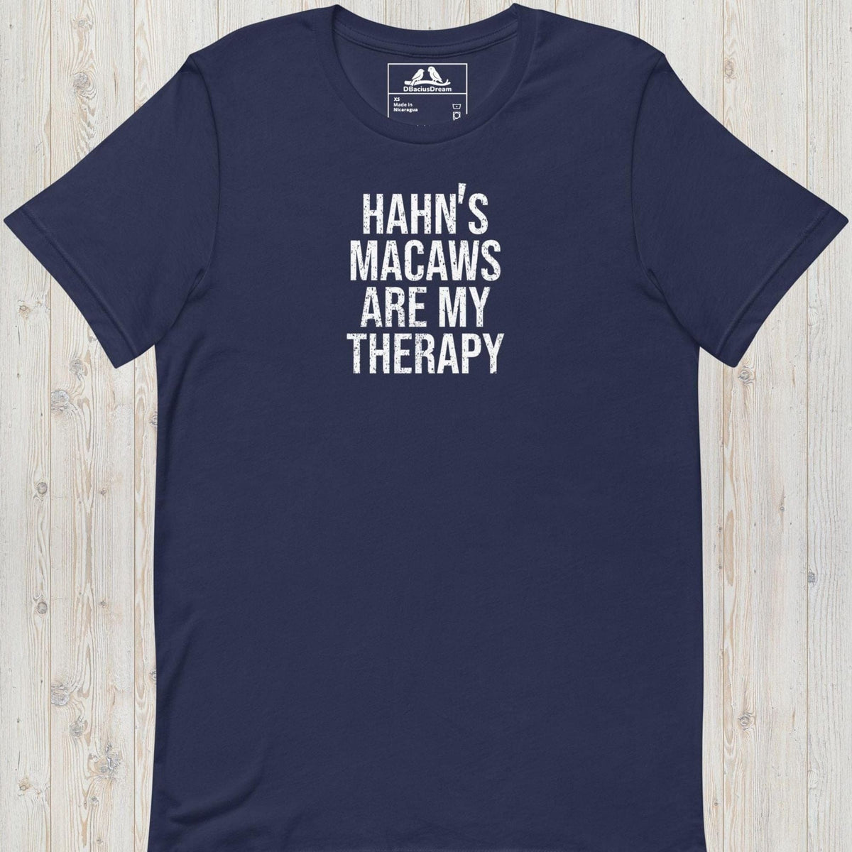 Hahn`s Macaws Are My Therapy Unisex t-shirt