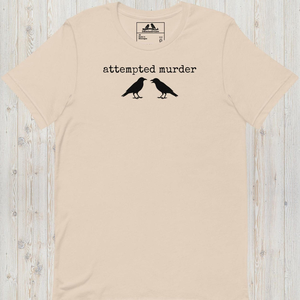 Attempted Murder Crow T-shirt