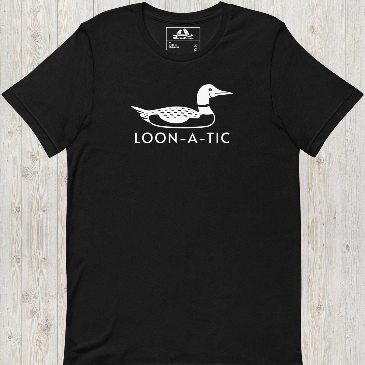 Loon-a-tic Unisex t-shirt