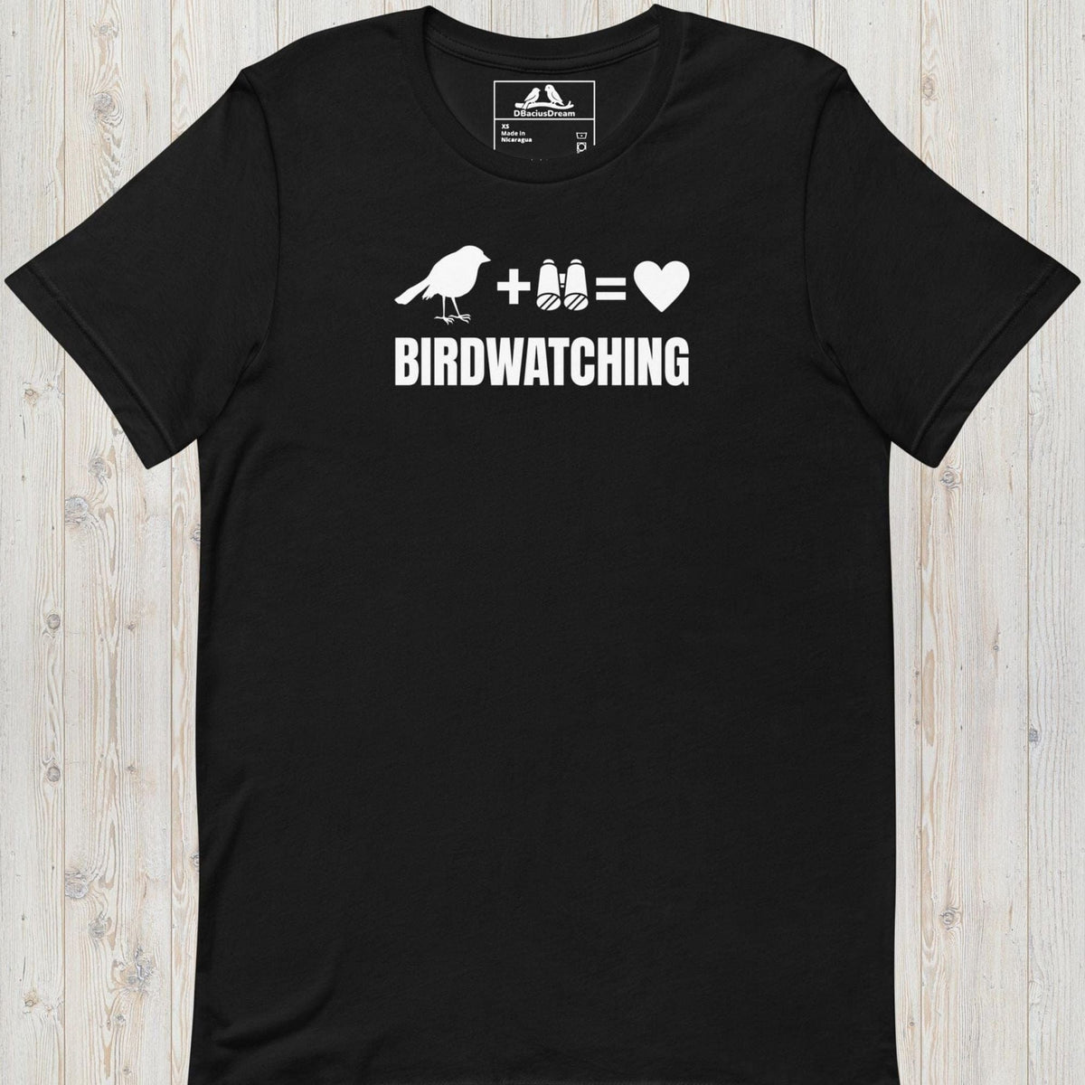 Birdwatching Love Unisex t-shirt