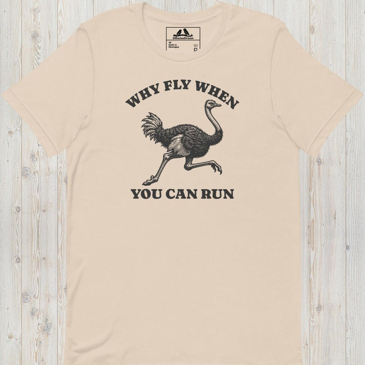 You Can Run Unisex t-shirt