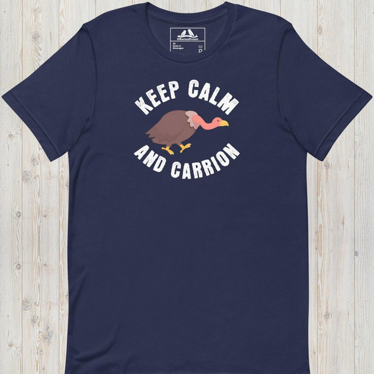 Keep Calm And Carrion Unisex t-shirt