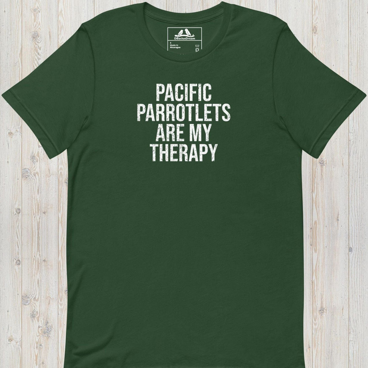 Pacific Parrotlets Are My Therapy Unisex t-shirt