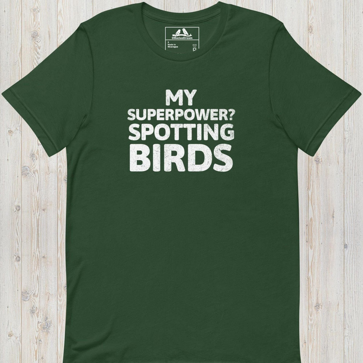 My Superpower? Spotting Birds Unisex t-shirt