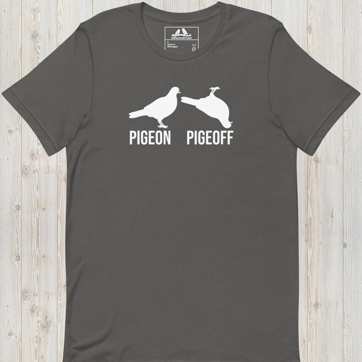 Pigeon Pigeoff Unisex t-shirt
