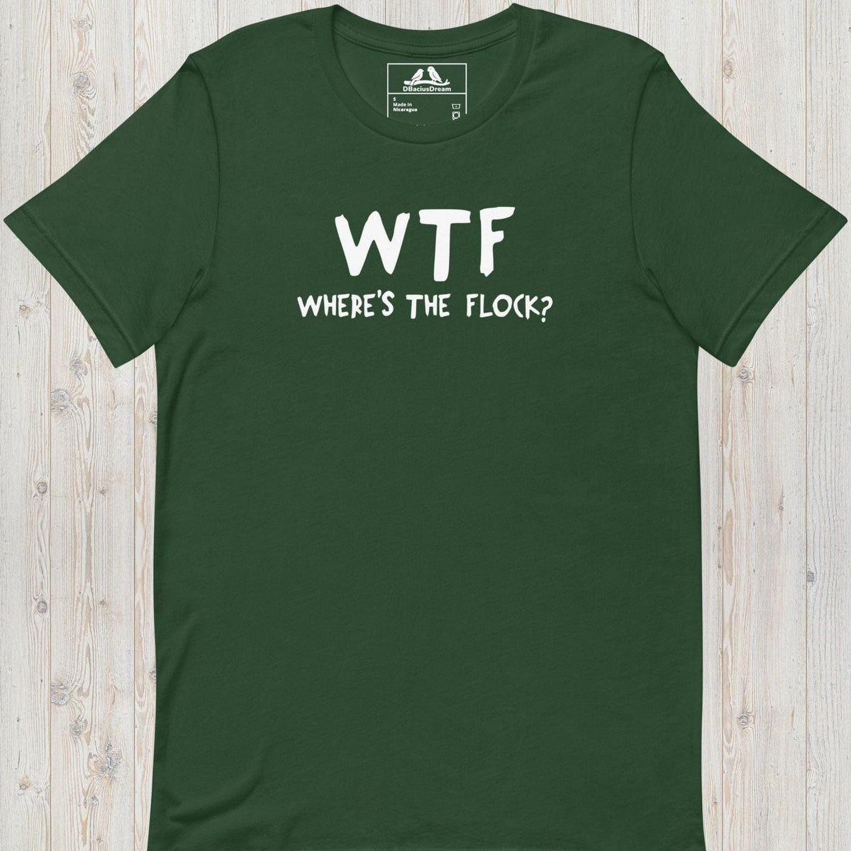 Where`s The Flock Unisex t-shirt