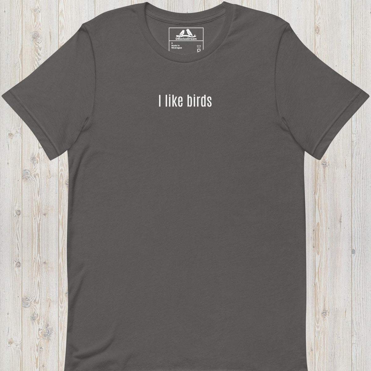 I Like Birds Unisex t-shirt