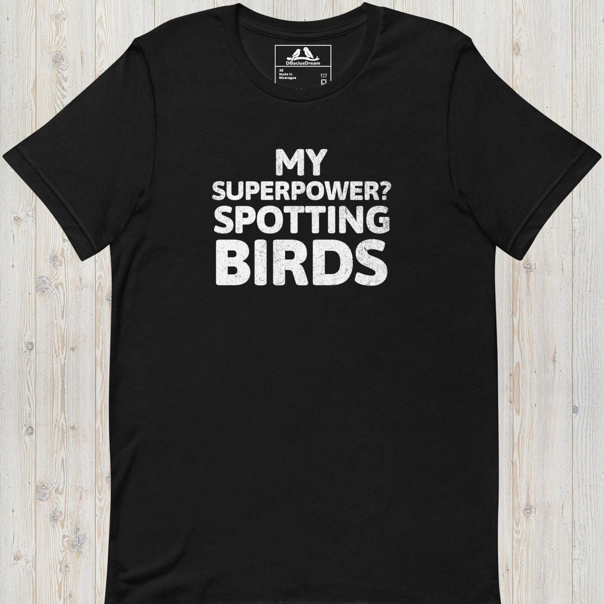 My Superpower? Spotting Birds Unisex t-shirt