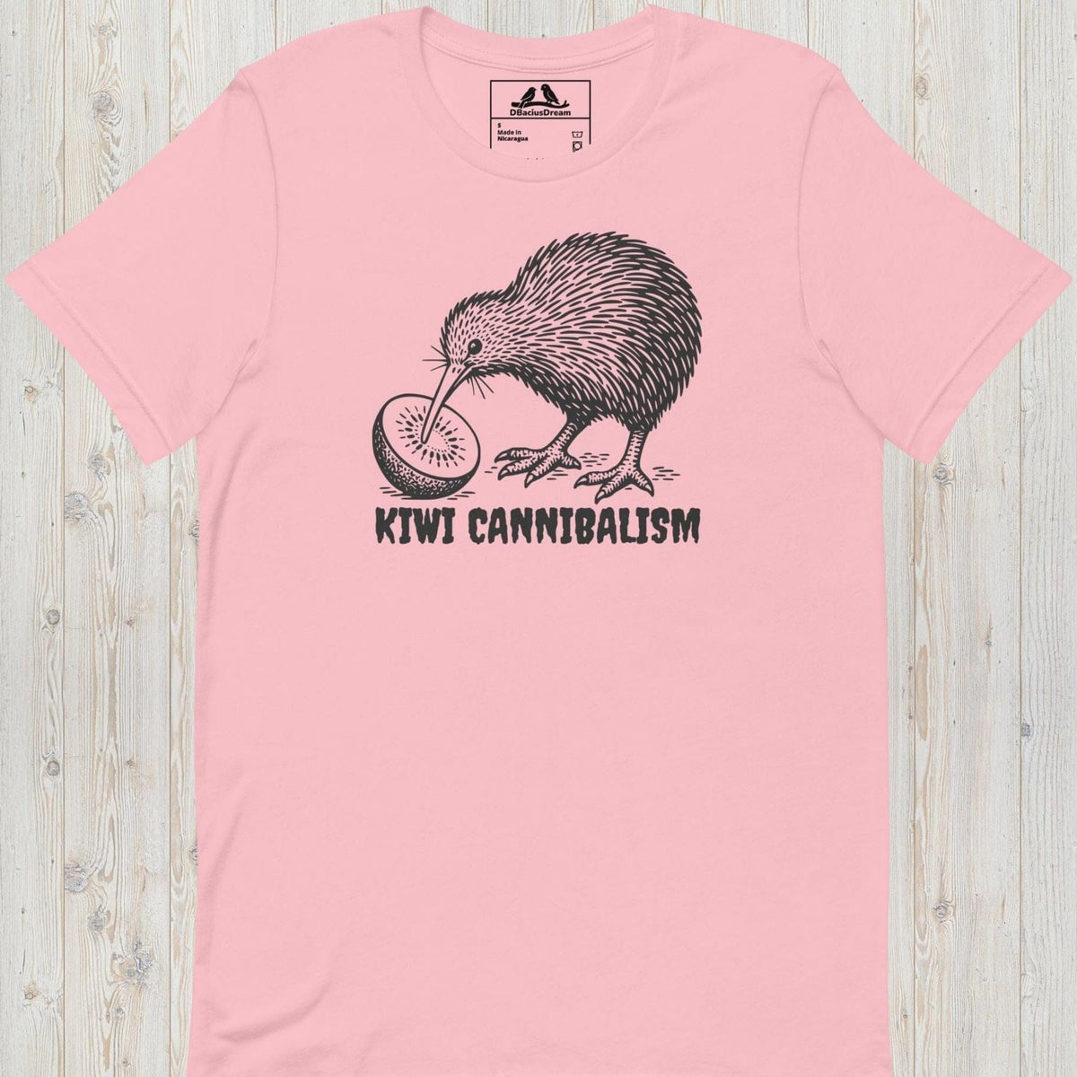 Kiwi Cannibalism Unisex t-shirt