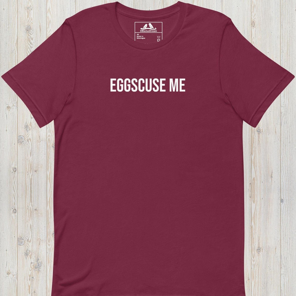 Eggscuse Me Unisex t-shirt