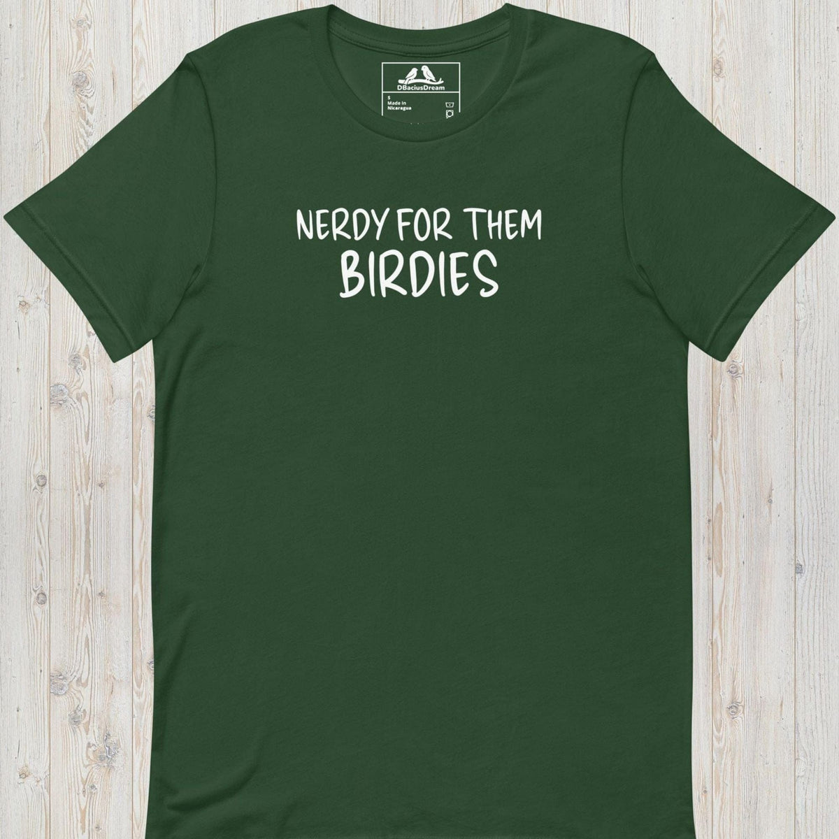 Nerdy For Them Birdies Unisex t-shirt