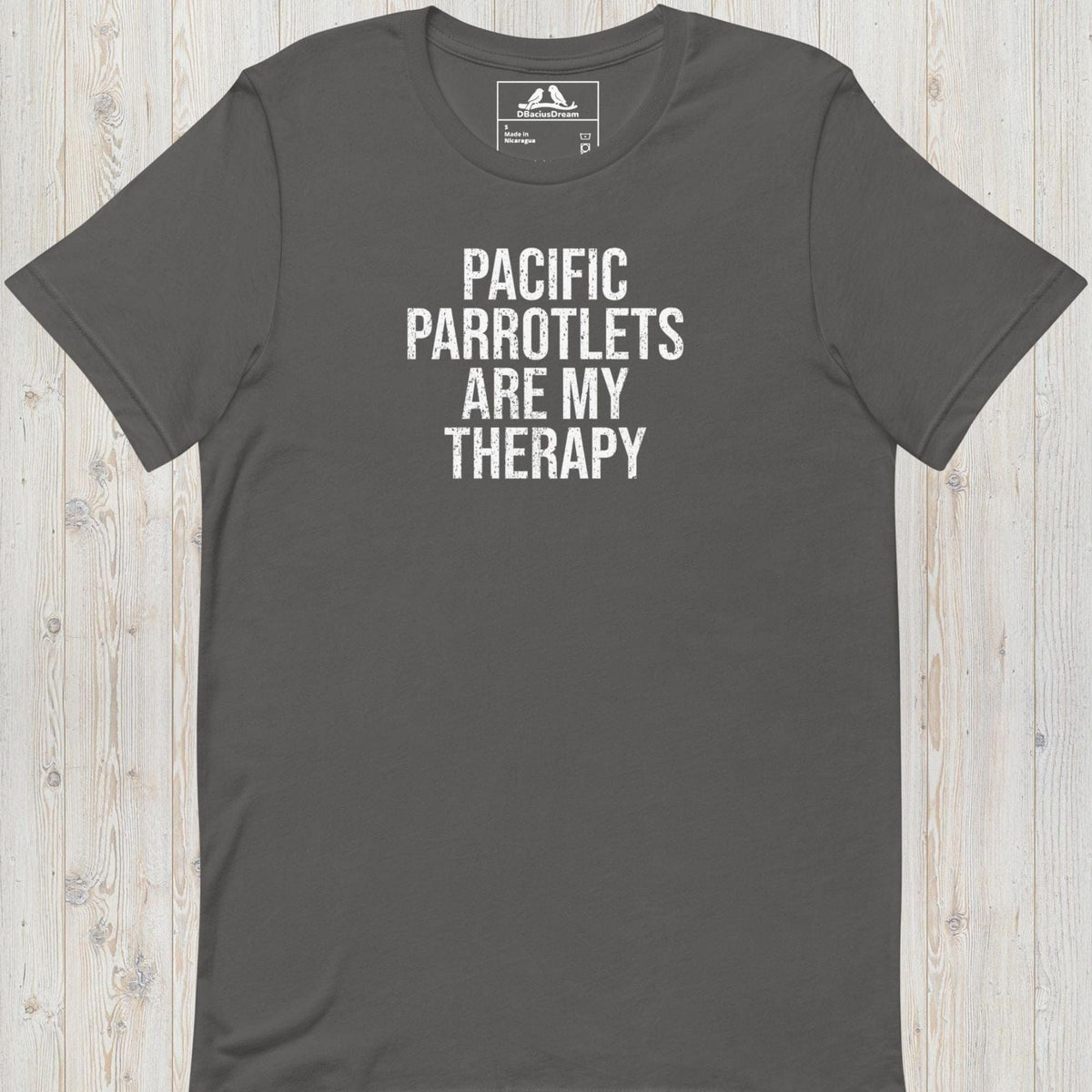 Pacific Parrotlets Are My Therapy Unisex t-shirt