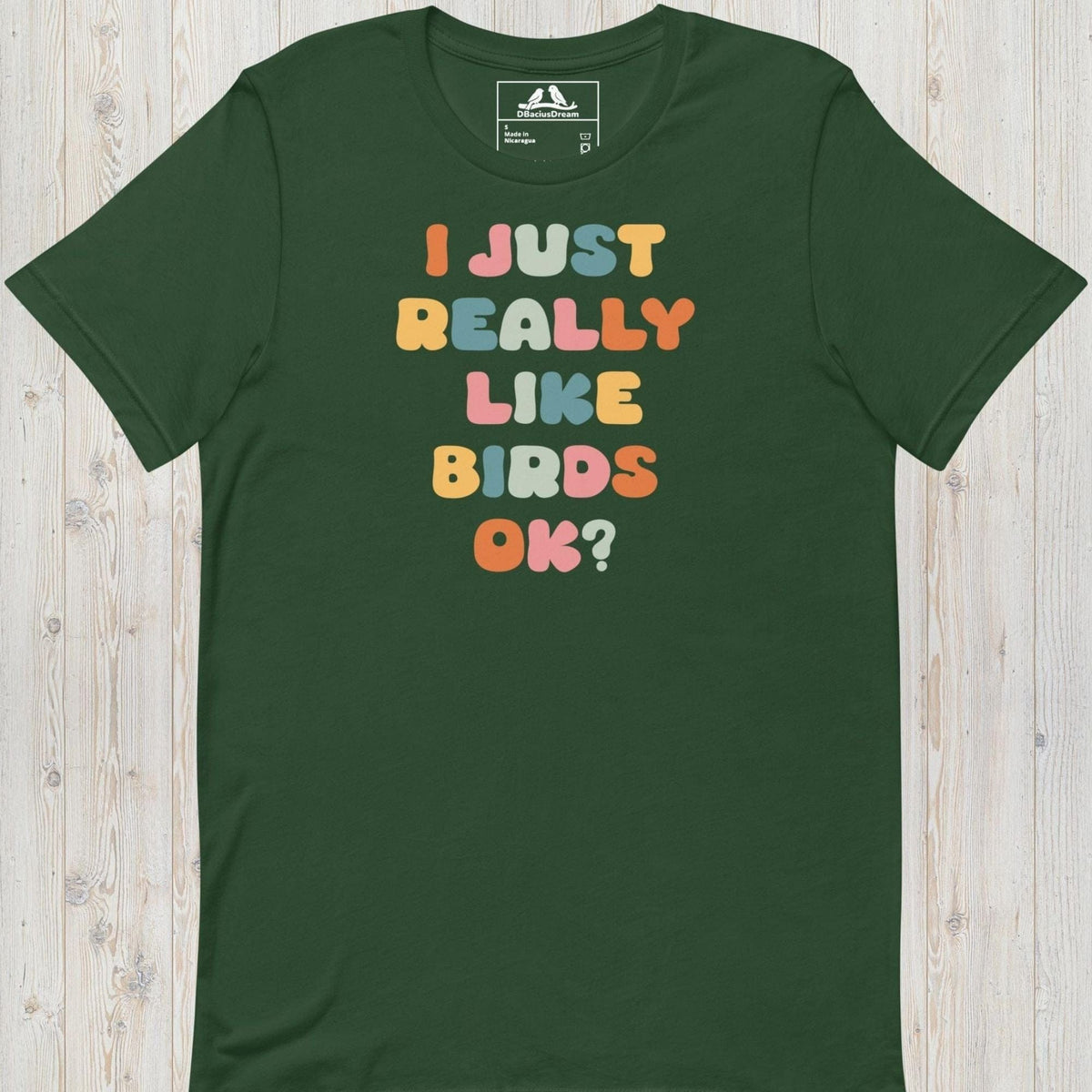 Really Like Birds Unisex t-shirt