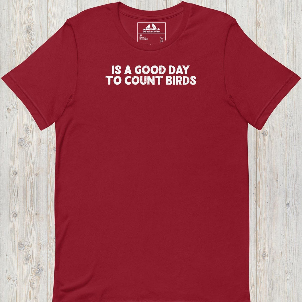 Is A Good Day To Count Birds Unisex t-shirt