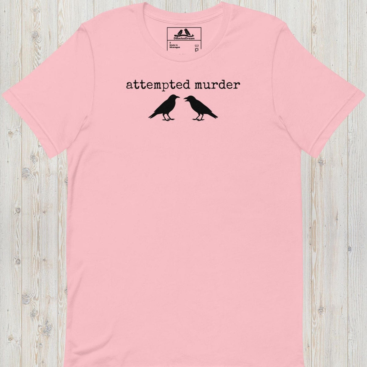 Attempted Murder Crow T-shirt