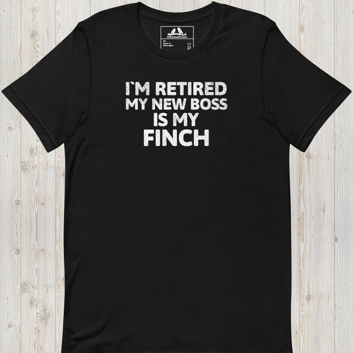 My New Boss Is My Finch Unisex t-shirt
