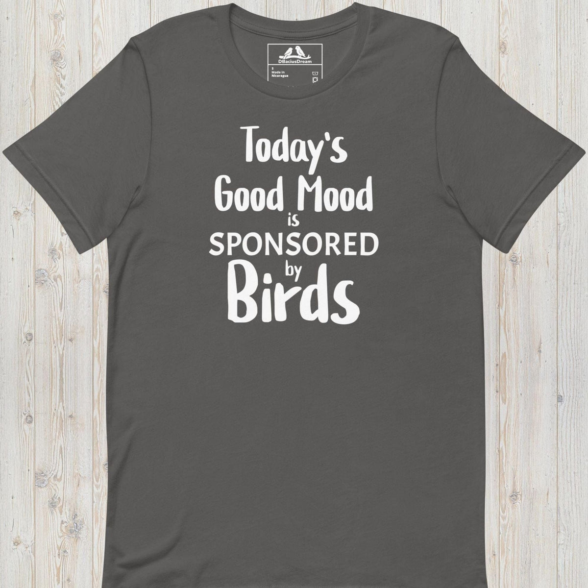 Sponsored By Birds Unisex t-shirt
