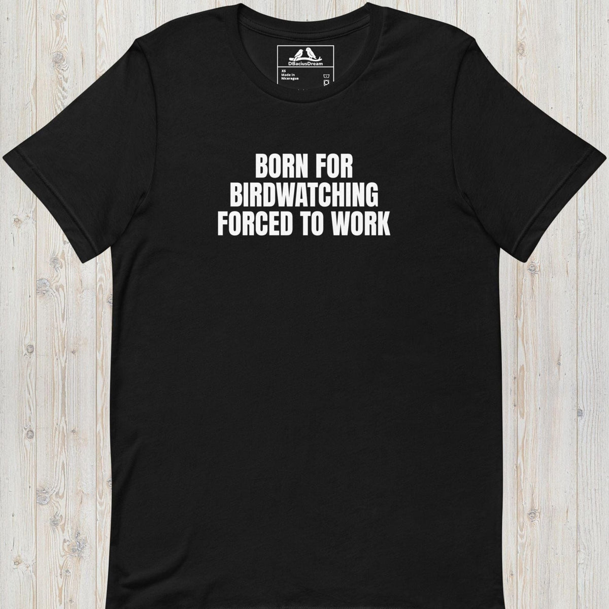 Born For Birdwatching Unisex t-shirt