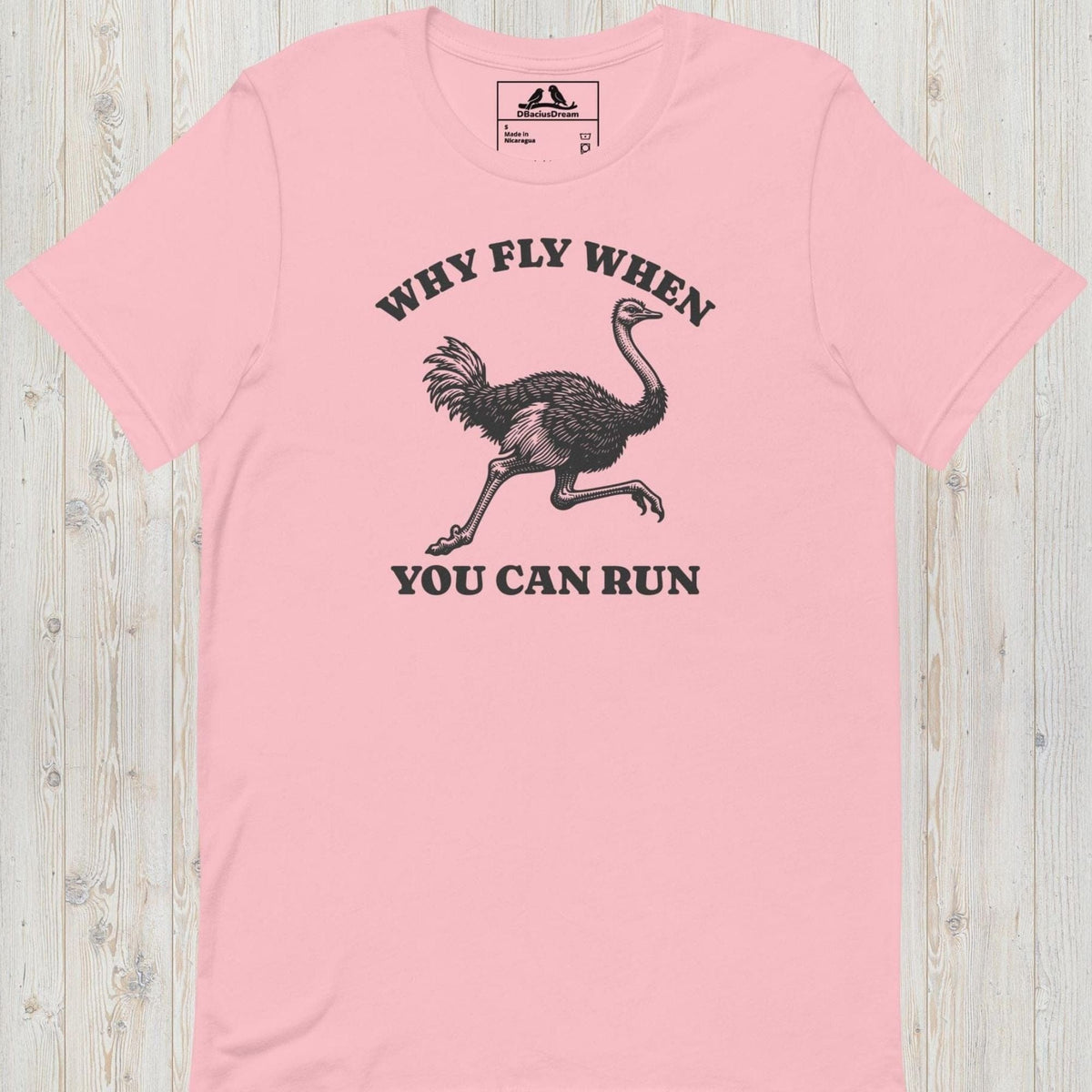 You Can Run Unisex t-shirt