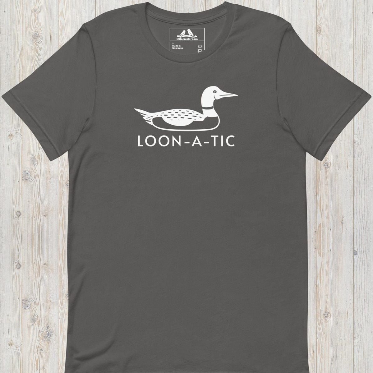 Loon-a-tic Unisex t-shirt