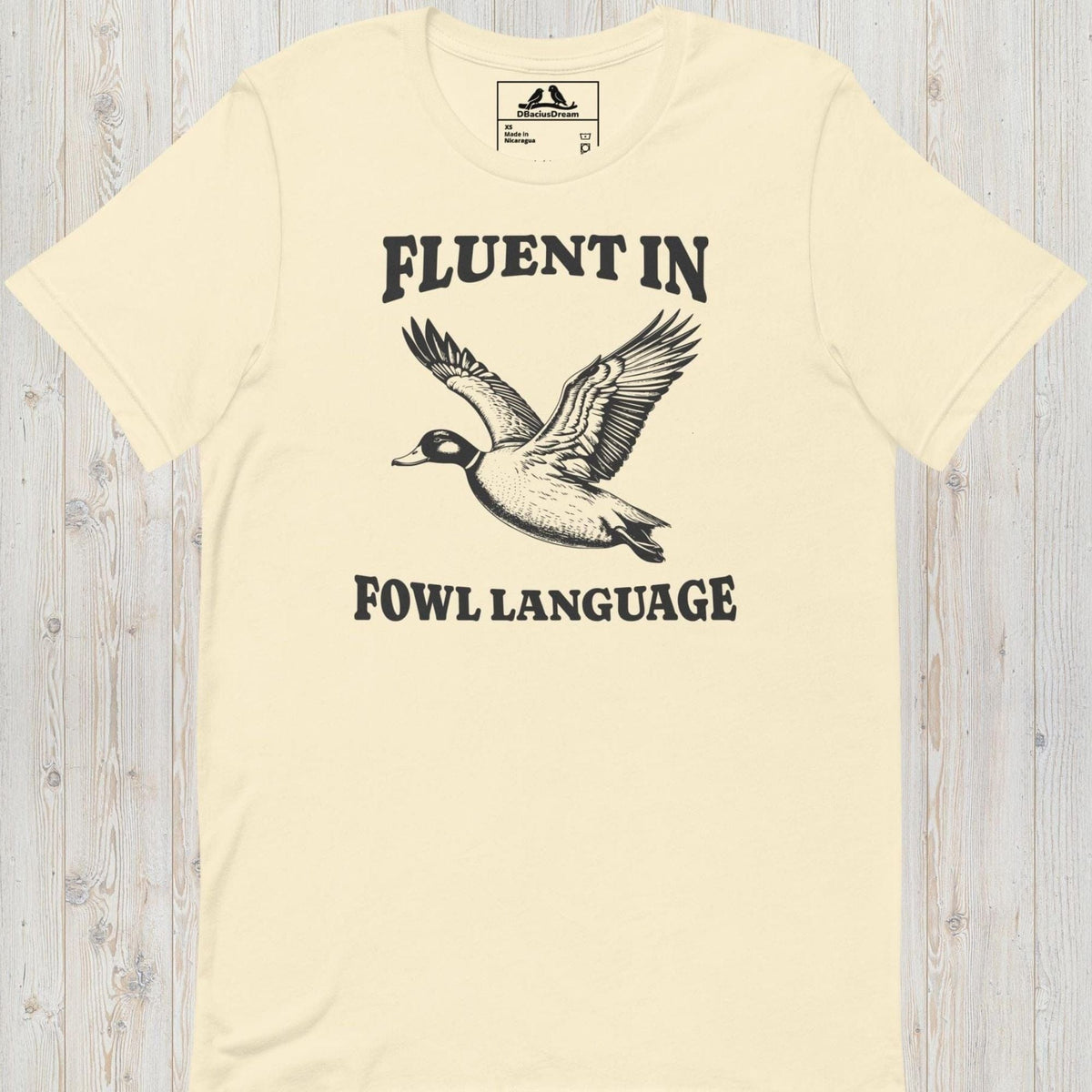Fluent In Fowl Language Unisex t-shirt