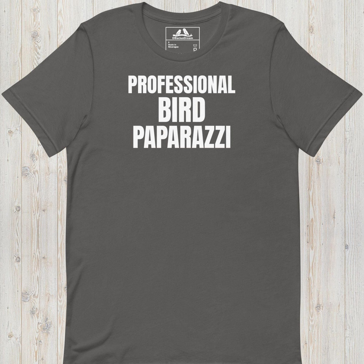 Professional Bird Paparazzi Unisex t-shirt