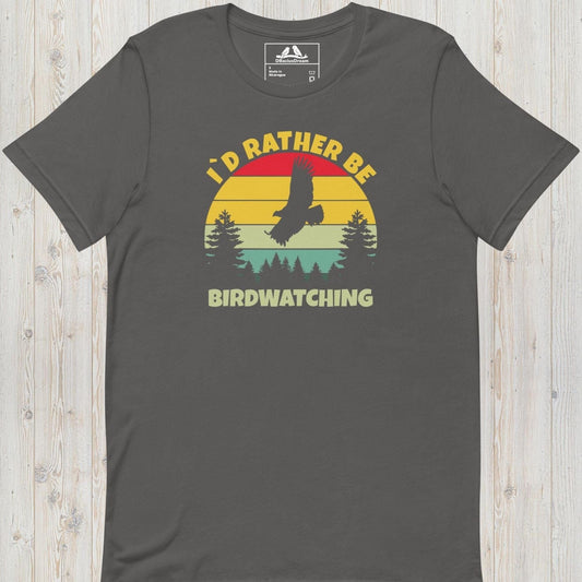 I´d Rather Be Birdwatching Unisex t-shirt