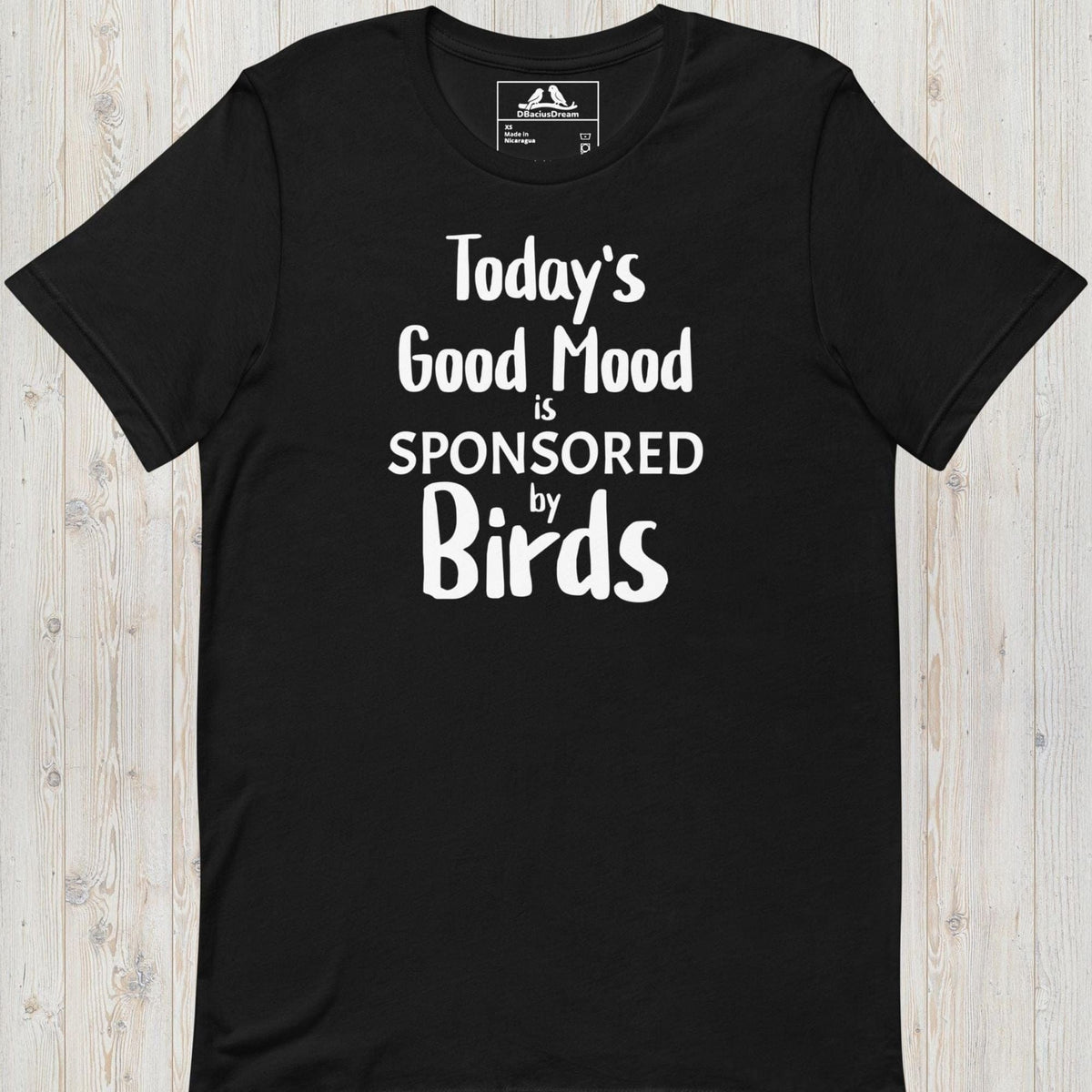 Sponsored By Birds Unisex t-shirt