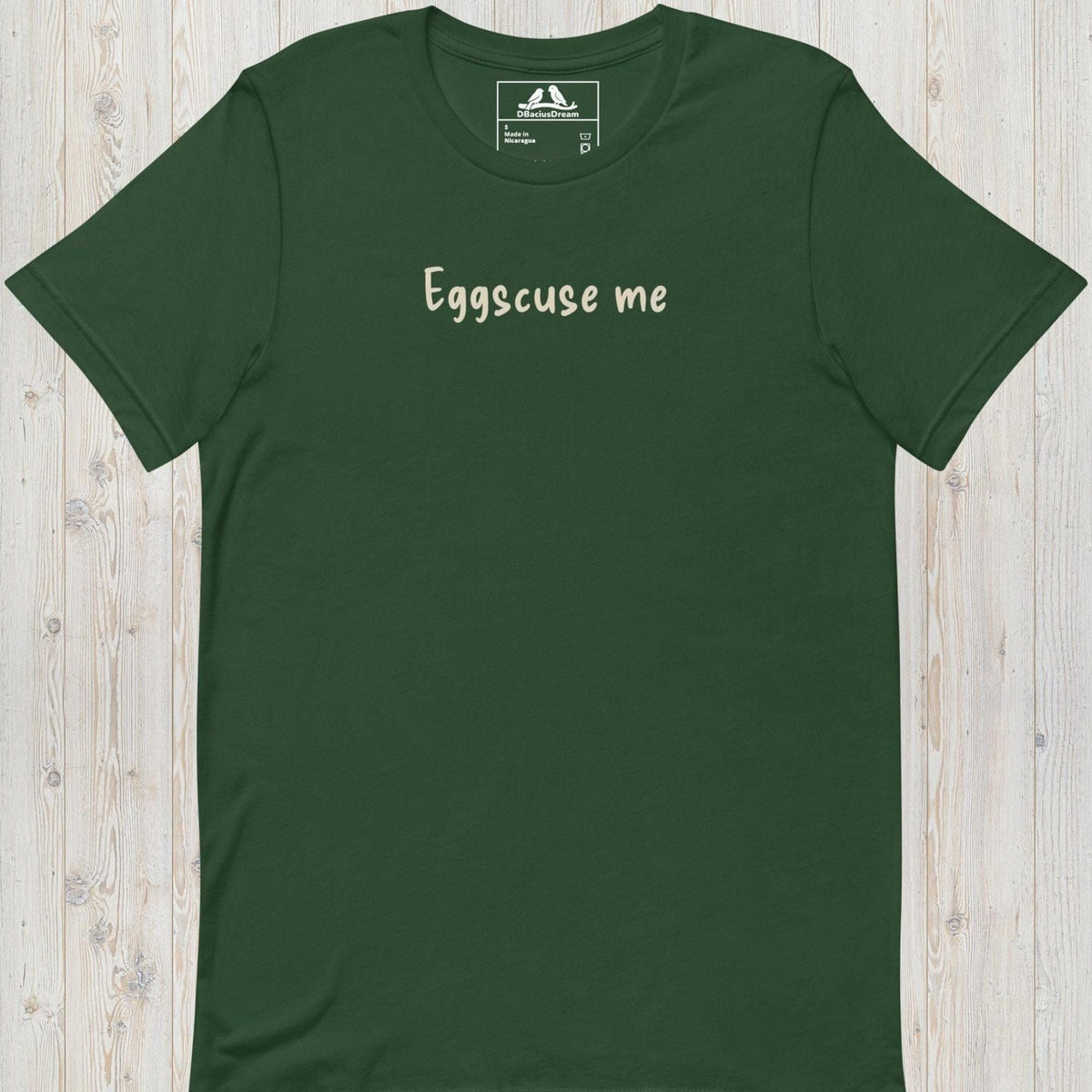Eggscuse Me Unisex t-shirt
