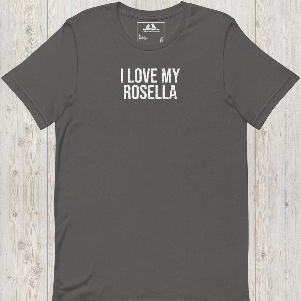 I Love My Rosella Unisex t-shirt