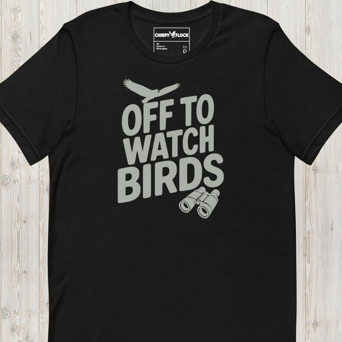 Off To Watch Birds t-shirt