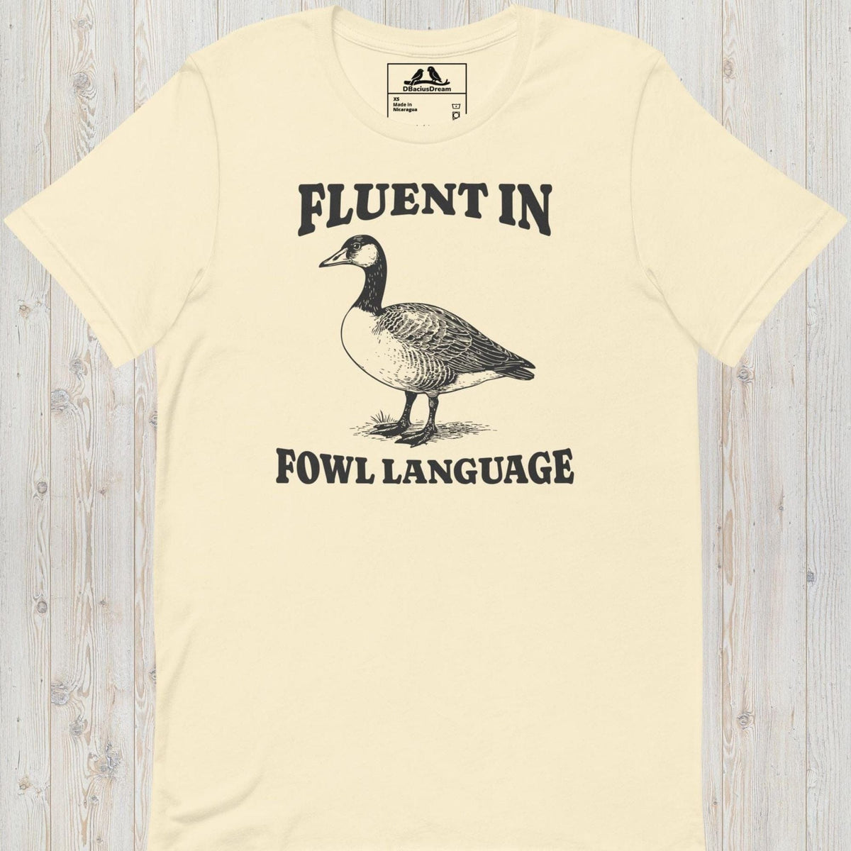 Fluent In Fowl Language Unisex t-shirt