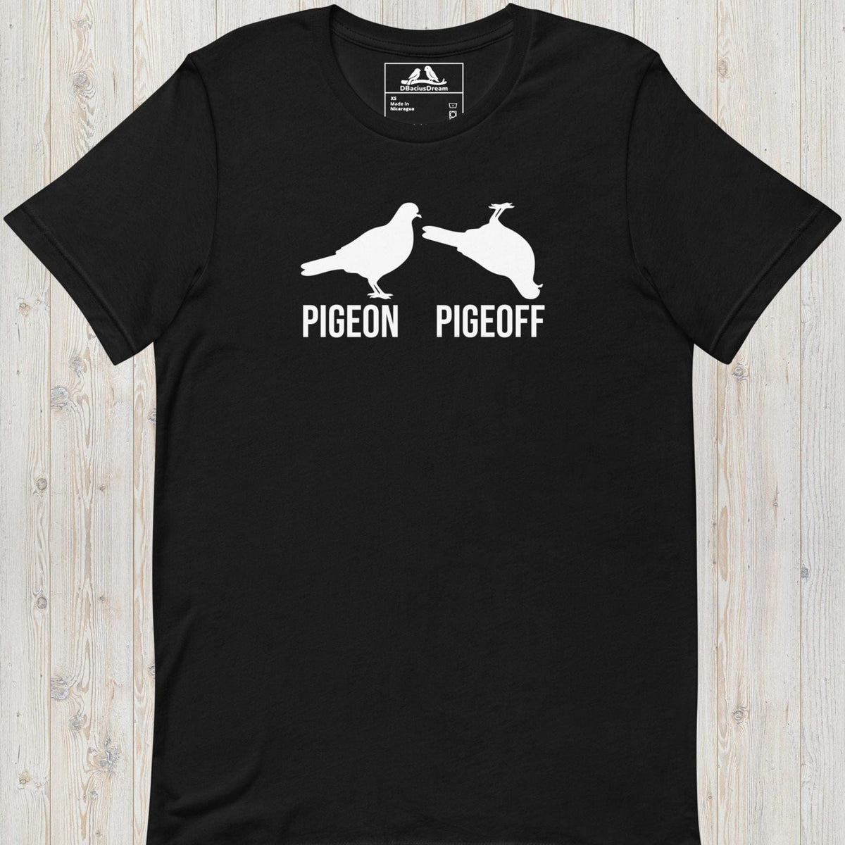 Pigeon Pigeoff Unisex t-shirt